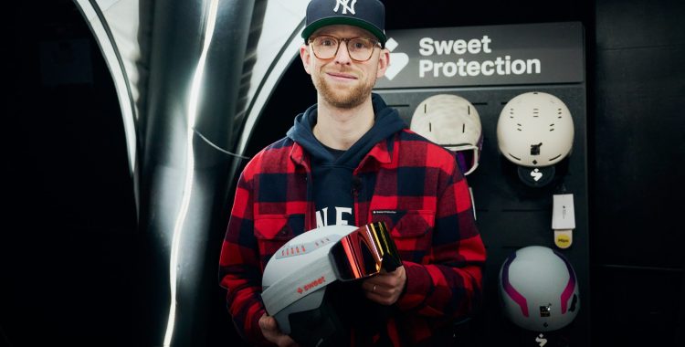 Niklas Printz visar nyheter från Sweet Protection