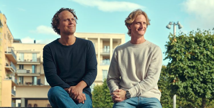 Magne Nilsson och Carl Regnér Eriksson vill underlätta för idrottare att hitta sponsorer