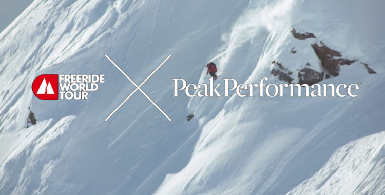 Peak Performance går in som ny klädsponsor till Freeride World Tour