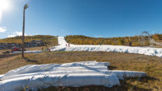Lagrad snö säkerställer tidig öppning i Geilo
