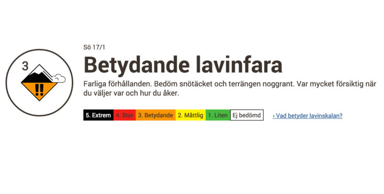 Tre skidorter testar att inte använda den internationella lavinskalan.