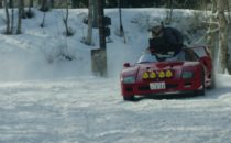 Ferrari F40 i skidbacke