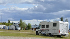 Ny camping med ski in-ski out i Idre