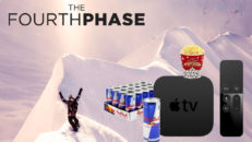 Vinnaren av en Apple TV, red bull och pop corn